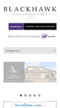 Mobile Screenshot of blackhawk-capital.com